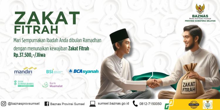 Banner program ZAKAT FITRAH