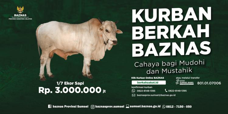 Banner program KURBAN 1 PER 7 SAPI