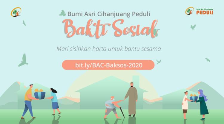 Gambar banner BAKTI SOSIAL BAC 2020