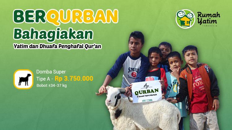 Gambar banner QURBAN DOMBA SUPER TIPE A - RUMAH YATIM INDONESIA Gambar banner QURBAN DOMBA SUPER TIPE A - RUMAH YATIM INDONESIA