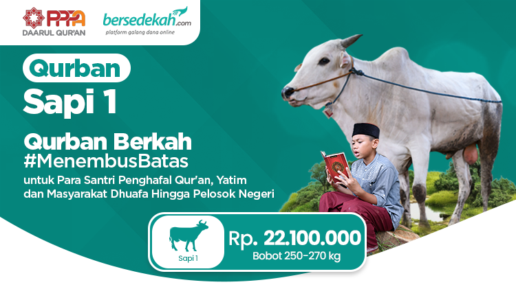 Banner program Borong Berkah Qurban Sapi 1