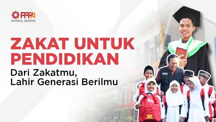 Gambar banner Zakat untuk Pendidikan