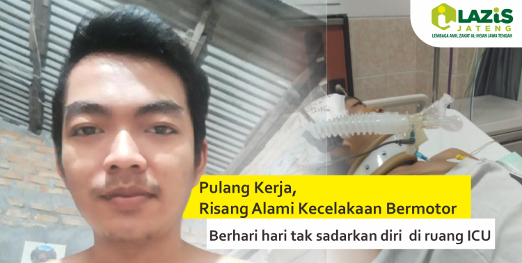 Gambar banner Kecelakaan Motor, Risang mengalami Pendarahan dI Otak