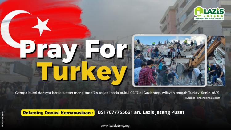 Gambar banner Solidaritas Kemanusiaan untuk Turki