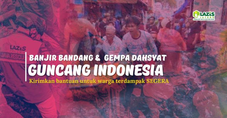 Gambar banner Bantu Indonesia Darurat Bencana 