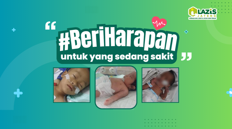 Gambar banner Sedekah bantu mereka yang sedang sakit