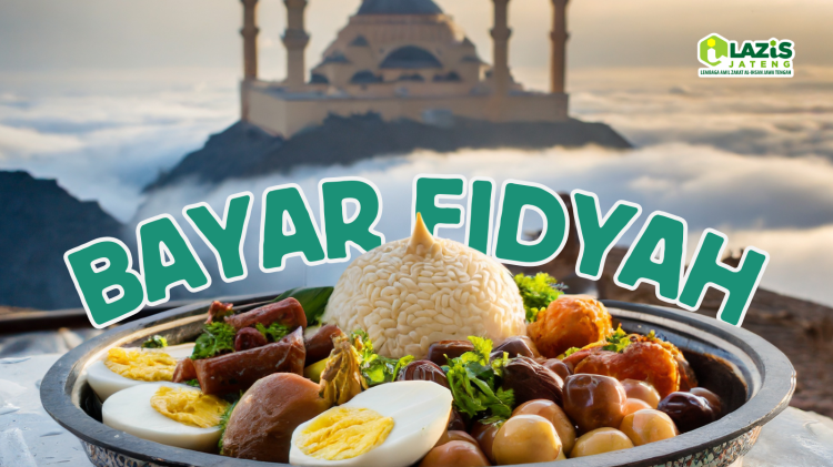 Banner program Bayar Fidyah, Tebus Hutang Puasa