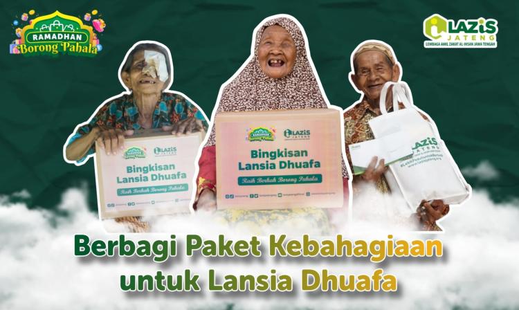 Gambar banner Berbagi Paket Kebahagiaan untuk Lansia Dhuafa
