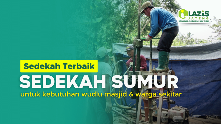 Gambar banner Sedekah Sumur untuk Daerah Terdampak Kekeringan 
