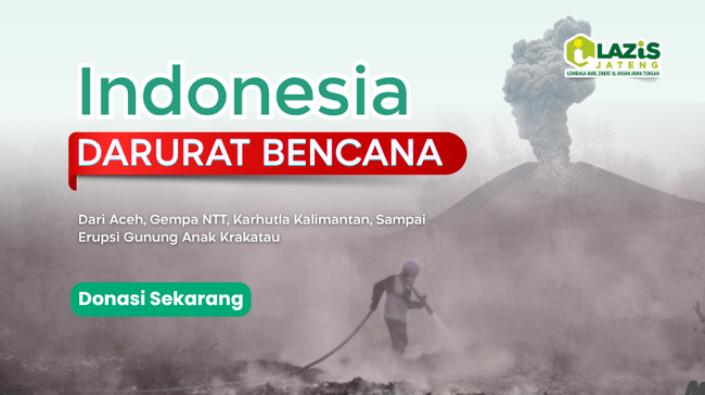 Gambar banner INDONESIA DARURAT BENCANA 