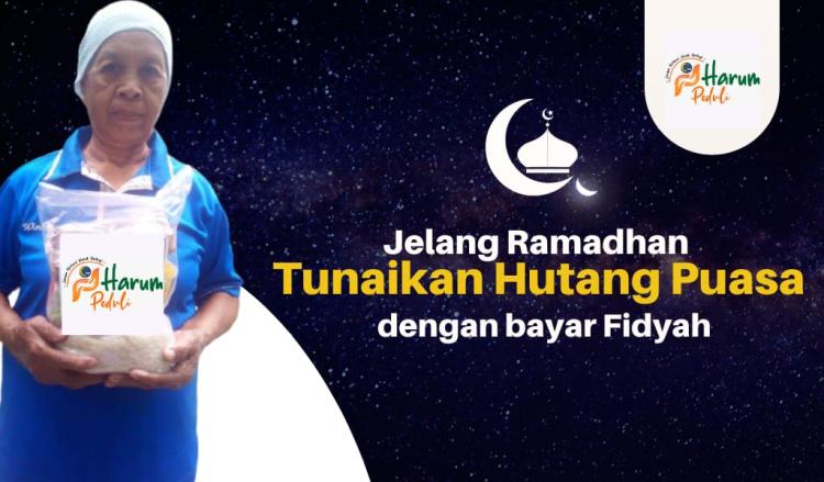 Gambar banner Jelang Ramadhan Bayar Hutang Puasa dengan Fidyah 