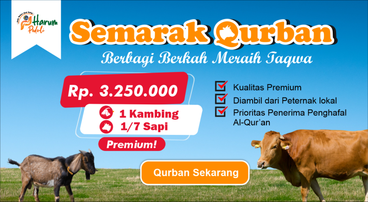 Gambar banner Qurban Premium, Prioritas Penerima Penghafal al-Quran Gambar banner Qurban Premium, Prioritas Penerima Penghafal al-Quran