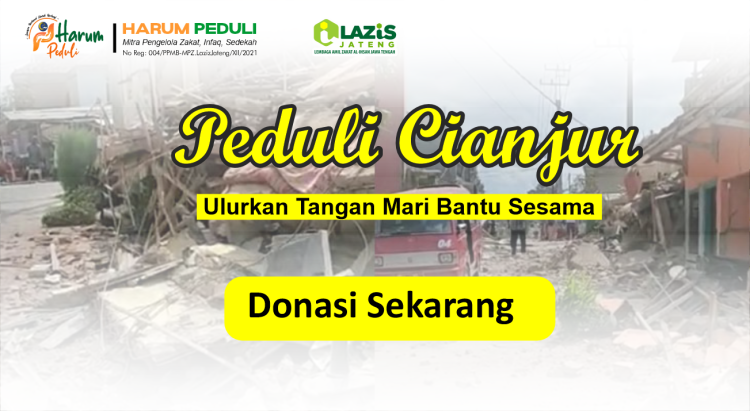 Gambar banner Yuk Bantu Korban Terdampak Bencana Gempa Bumi Cianjur
