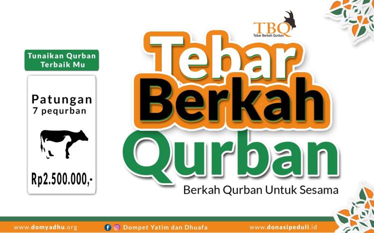 Gambar banner TEBAR BERKAH QURBAN SAPI PATUNGAN Gambar banner TEBAR BERKAH QURBAN SAPI PATUNGAN