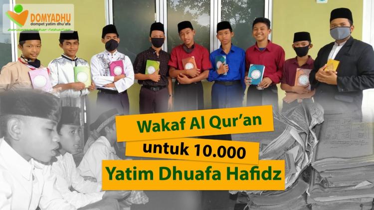 Gambar banner Wakaf Al Quran untuk 1.000 Yatim dan Dhuafa Gambar banner Wakaf Al Quran untuk 1.000 Yatim dan Dhuafa