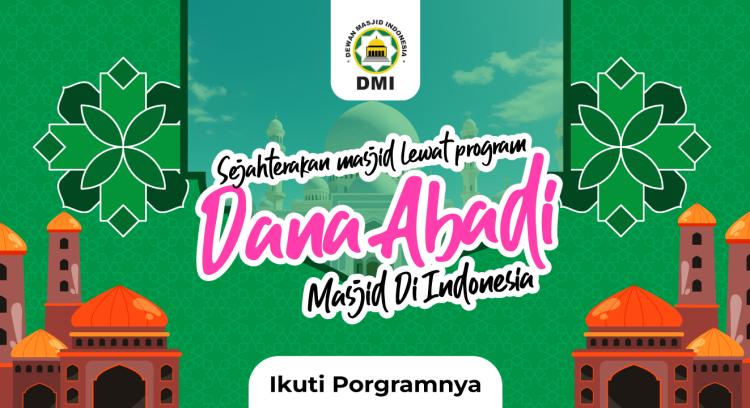 Banner program Dana Abadi Masjid Indonesia
