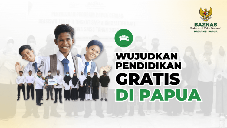 Gambar banner Bantu Cerdaskan Papua