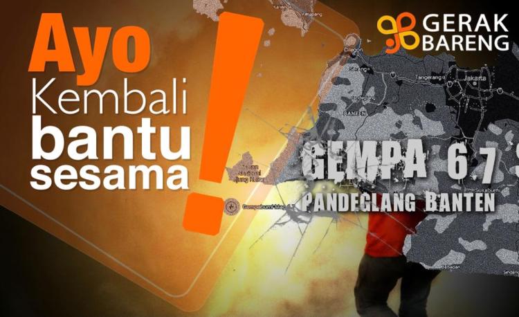 Gambar banner Darurat Gempa Banten