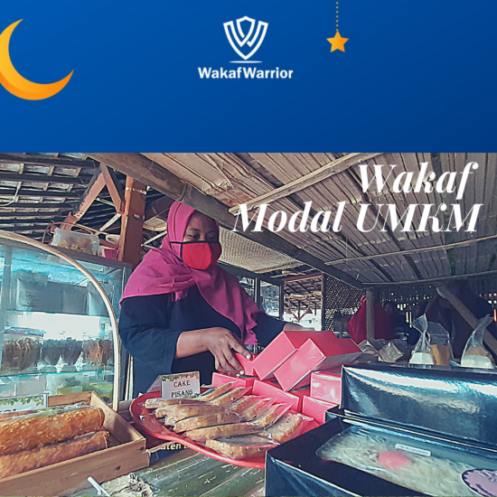 Banner program Bantu UMKM Bangkit dan Naik Kelas