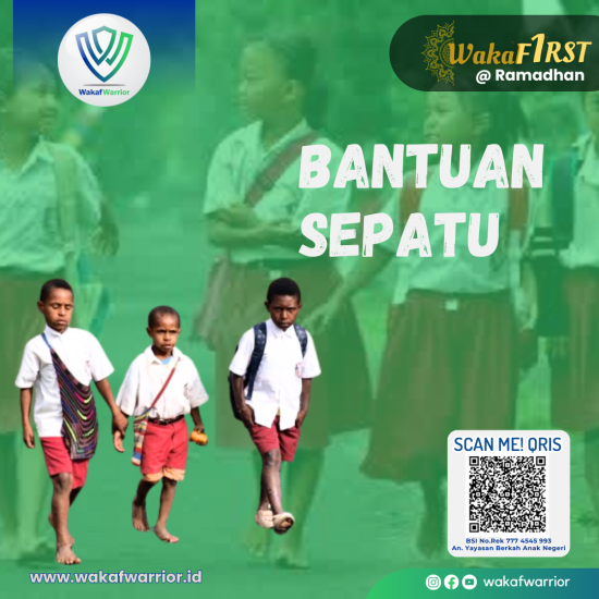 Gambar banner Sejuta Sepatu Berbagi Untuk Anak bangsa