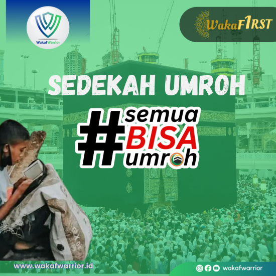 Banner program Sedekah Umroh 