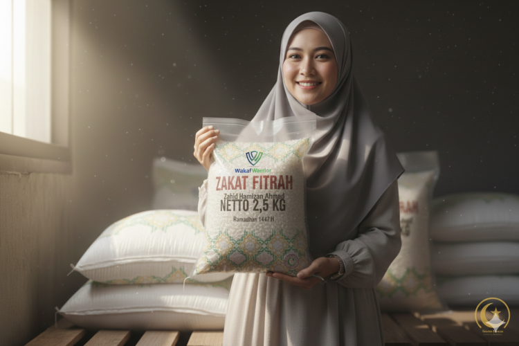 Banner program Jangan Tunda Bersihkan Jiwa, Sempurnakan Ramadan dengan Zakat Fitrah
