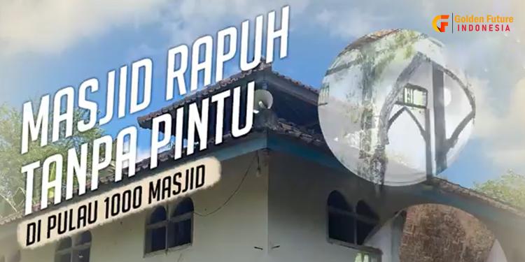 Banner program Patungan Benerin Masjid Nurul Iman