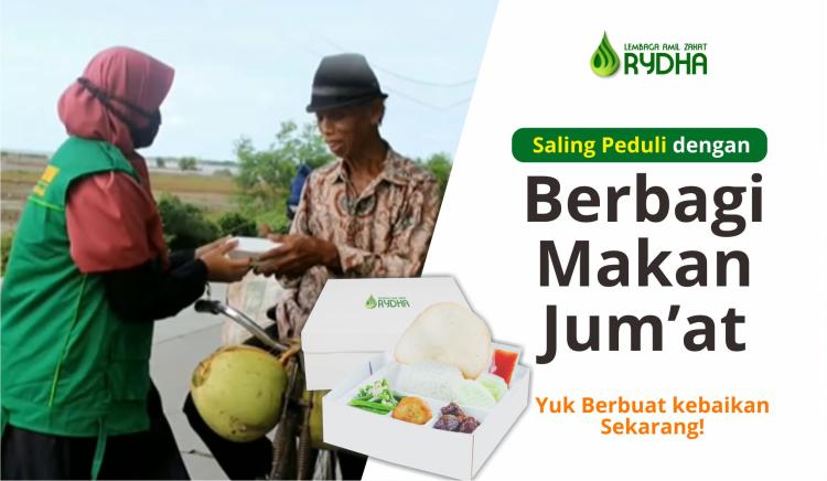 Gambar banner Saling Peduli dengan Berbagi Makan Jumat Gambar banner Saling Peduli dengan Berbagi Makan Jumat