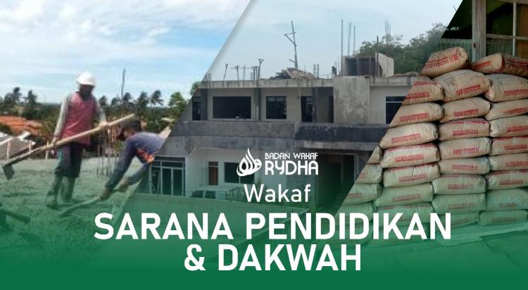 Gambar banner Wakaf Sarana Pendidikan dan Dakwah Yatim dan Dhuafa Penghafal Quran