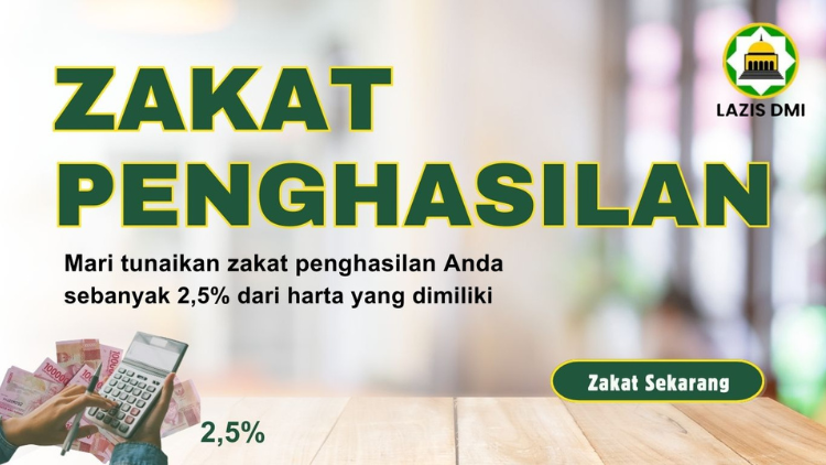 Banner program ZAKAT PENGHASILAN