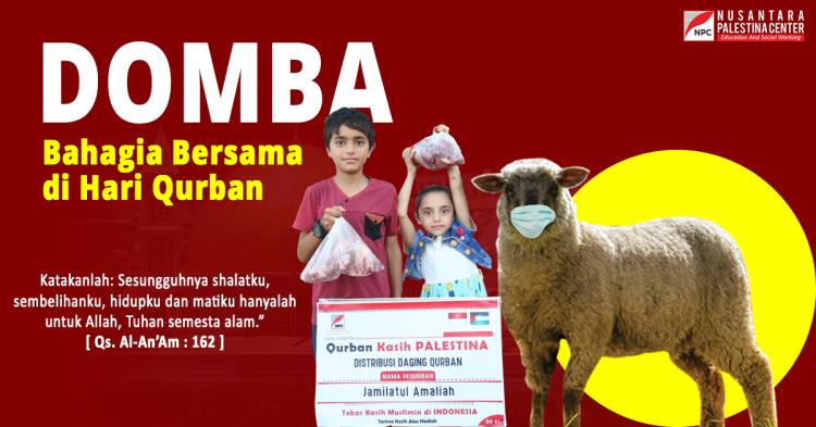 Gambar banner Qurban Domba Palestina