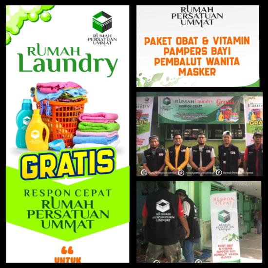 Gambar banner Rumah Laundry Gratis dan Multivitamin