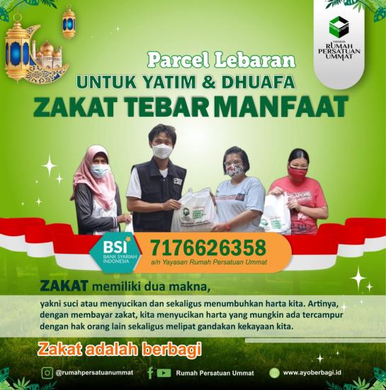 Banner program PAKET LEBARAN