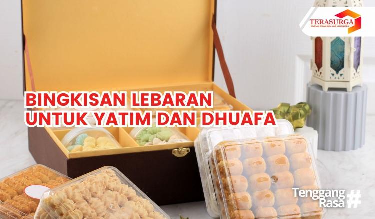Gambar banner BINGKISAN LEBARAN  UNTUK YATIM DAN DHUAFA