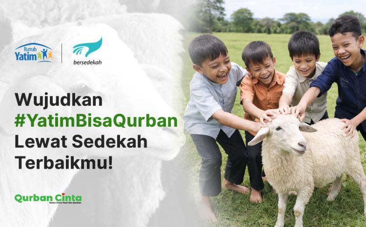 Banner program Mulai dari 50 ribu, Yuk Patungan Untuk Yatim Bisa Qurban