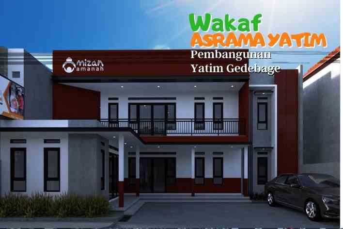 Banner program Wakaf Asrama Yatim