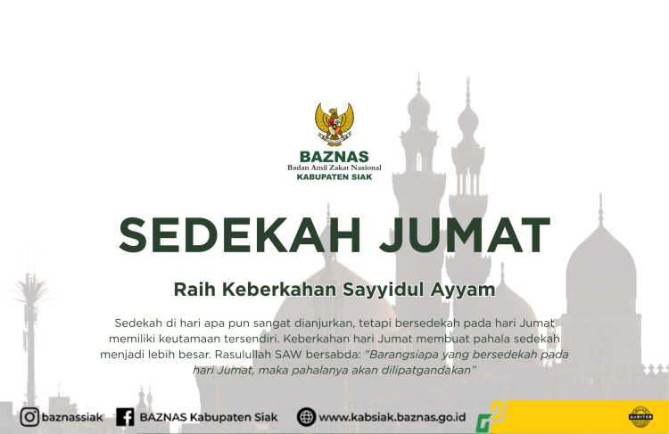 Gambar banner Sedekah Jumat