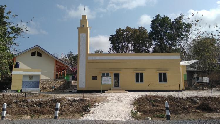 Banner program AMAL JARIYAH PEMBANGUNAN MASJID 150 M2
