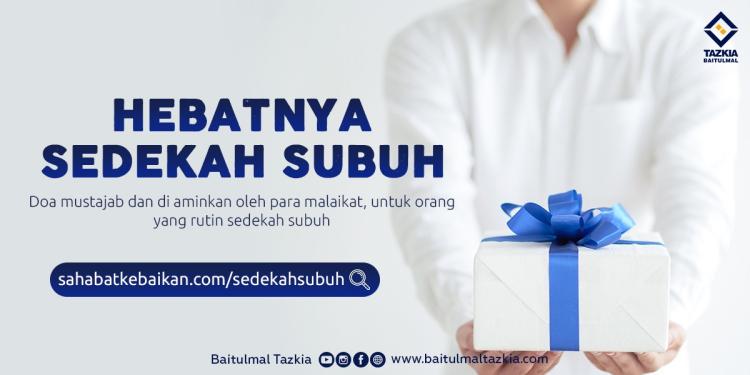 Banner program Hebatnya Sedekah Subuh