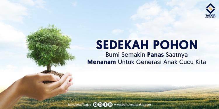 Banner program Sedekah Pohon