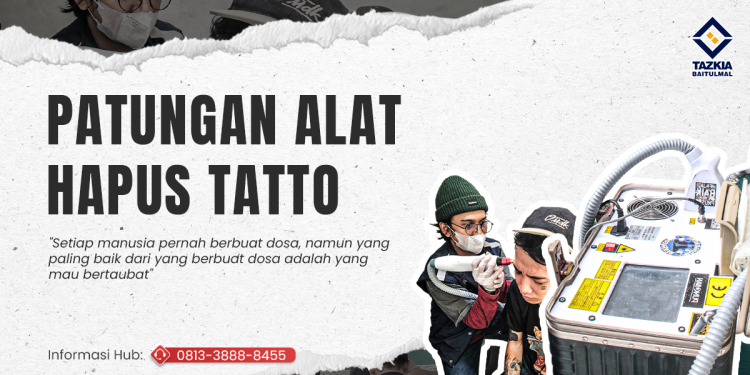 Banner program Mari Patungan Alat Hapus Tatto 