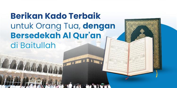 Banner program Sedekah Quran di Baitullah