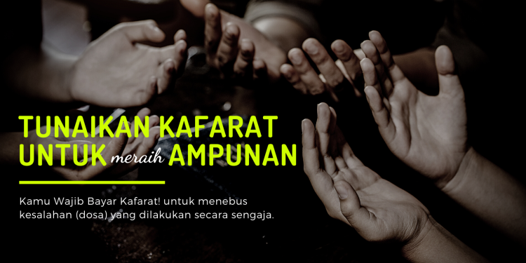 Banner program Tunaikan Kafarat untuk Meraih Ampunan