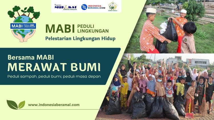 Banner program MABI Peduli Lingkungan