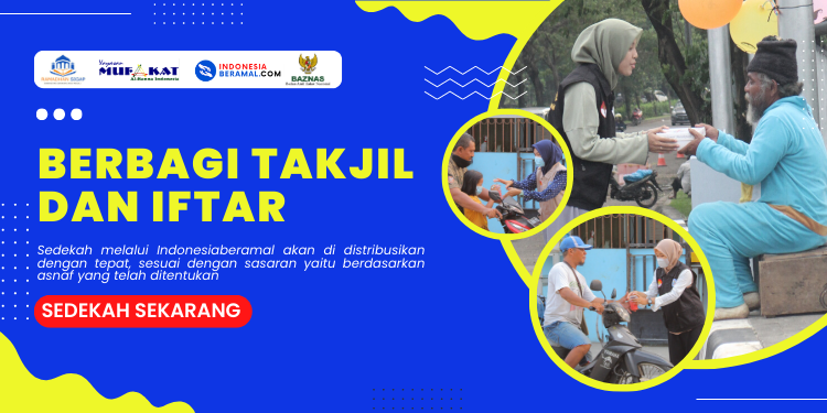 Gambar banner Berbagi Takjil  dan Iftar Selama Ramadhan