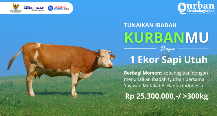 Banner program Kurban Sapi 1 Ekor