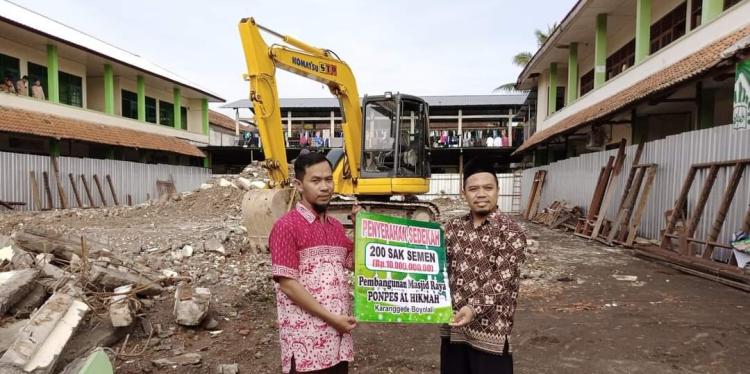 Gambar banner Tabungan Akhirat, Sedekah Renovasi Masjid Raya Al Hikmah Karanggede Boyolali 
