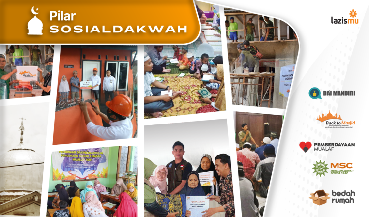 Banner program Pilar Sosial Dakwah - Membangun Masyarakat yang Berkualitas