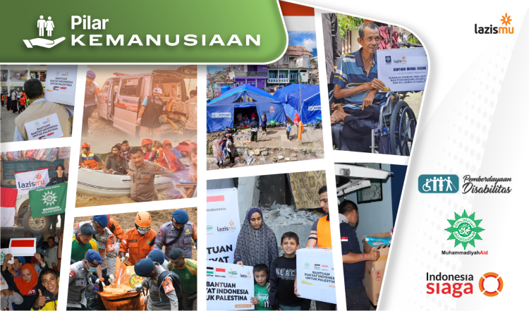 Banner program Pilar Kemanusiaan - Sahabat Kemanusiaan di Setiap Langkah