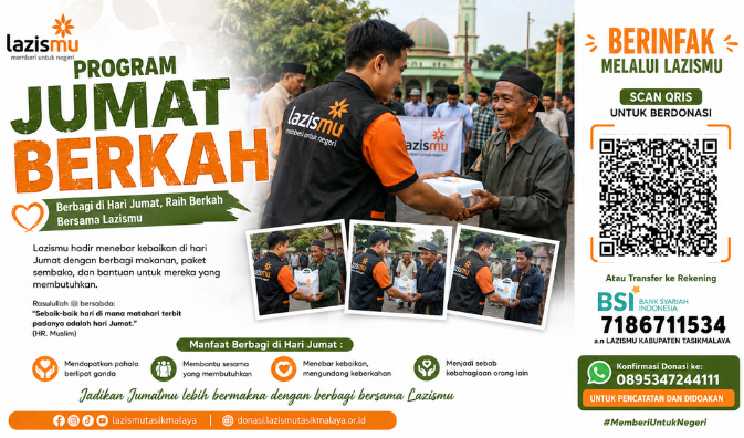 Gambar banner JUMAT BERKAH, PANEN PAHALA BERLIPAT